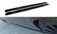 Maxton Design Side skirts extension extension black gloss...