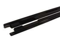 Maxton Design Side skirts extension extension black gloss - Mazda 3 MPS MK1 (Pre-Facelift)