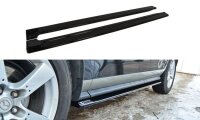 Maxton Design Side skirts extension extension black gloss...