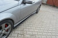 Maxton Design Side skirts extension extension black gloss...