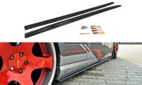 Maxton Design Side skirts extension extension black gloss...