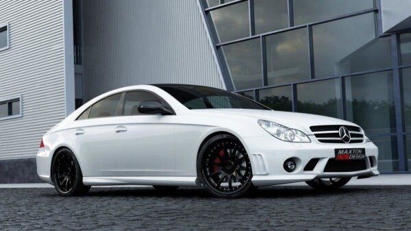 Maxton Design Side skirts extension - Mercedes C-Class CLS C219