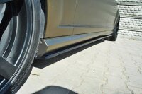 Maxton Design Side skirts extension extension black gloss...