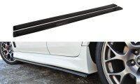 Maxton Design Side skirts extension extension black gloss...