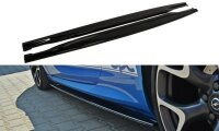 Maxton Design Side skirts extension extension black gloss - Opel Astra J OPC / VXR