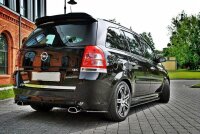 Maxton Design Seitenschweller Ansatz schwarz Hochglanz - Opel Zafira B OPC