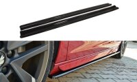 Maxton Design Side skirts extension extension black gloss...