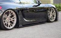 Maxton Design Seitenschweller Ansatz - Porsche Cayman MK2...