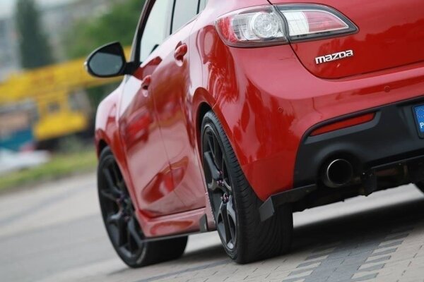 Maxton Design Racing Side skirts extension extension - Mazda 3 MK2 MPS