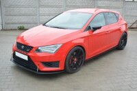 Maxton Design Racing Side skirts extension extension - Seat Leon III Cupra / FR