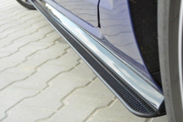 Maxton Design Racing Side skirts extension extension - VW Golf 7 R Facelift