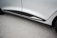 Maxton Design Side skirts extension extension black gloss...