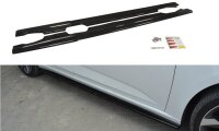 Maxton Design Side skirts extension extension black gloss...