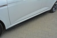 Maxton Design Side skirts extension extension black gloss - Renault Megane MK4 Hatchback