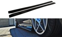 Maxton Design Side skirts extension extension black gloss...