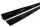 Maxton Design Side skirts extension extension black gloss - Saab 9-3 Turbo X/ Aero Facelift