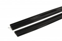 Maxton Design Side skirts extension extension black gloss - Seat Leon MK2 Cupra / FR Facelift