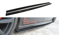 Maxton Design Side skirts extension extension black gloss...