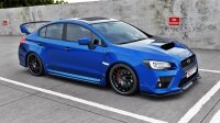 Maxton Design Side skirts extension extension black gloss - Subaru WRX STI