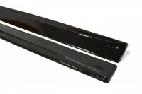 Maxton Design Side skirts extension extension black gloss - Toyota Celica T23 TS Pre-Facelift