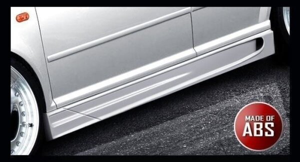 Maxton Design ABS plastic Side skirts extension < GTN > Universal