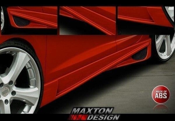 Maxton Design ABS plastic Side skirts extension < AF > Universal