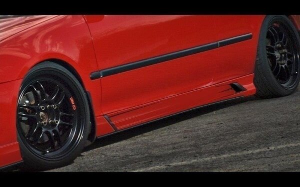 Maxton Design ABS plastic Side skirts extension < REVOLT > Universal