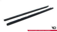 Maxton Design Side skirts extension extension V.2 black gloss - Seat Leon MK3 Cupra / FR Facelift