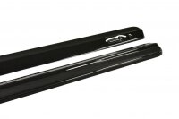 Maxton Design Side skirts extension extension black gloss - Volvo V50F R-Design