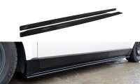 Maxton Design Side skirts extension extension black gloss...