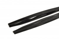 Maxton Design Side skirts extension extension black gloss - VW Scirocco R