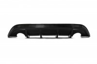 Maxton Design Diffuser rear extension black gloss - Ford Focus ST MK2 FL