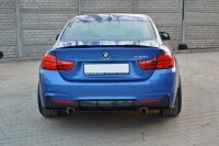 Maxton Design Diffuser rear extension for Rear bumper for & Rear extension Flaps diffuser - BMW 4 Series F32 M Package