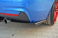 Maxton Design Diffusor Heckansatz für Heckschürze für & Heckansatz Flaps Diffusor - BMW 4er F32 M Paket