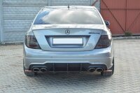 Maxton Design Heckansatz Diffusor Heckschürze V.1 - Mercedes C W204 AMG-Line (Facelift)