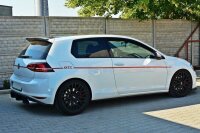 Maxton Design Diffusor Heckansatz für Heckschürze - VW Golf 7 GTI