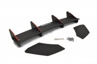 Maxton Design Heckansatz Diffusor Heckschürze + Flaps - Seat Leon III Cupra