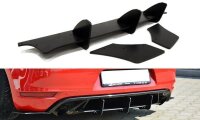 Maxton Design Rear extension Diffuser rear bumper & Flaps - VW Golf 6 GTI / 35th