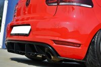 Maxton Design Rear extension Diffuser rear bumper & Flaps - VW Golf 6 GTI / 35th