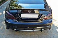 Maxton Design Diffuser rear extension for Rear bumper - Mercedes CLS C218 AMG-Line