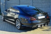 Maxton Design Diffuser rear extension for Rear bumper - Mercedes CLS C218 AMG-Line