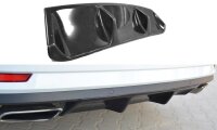 Maxton Design Diffuser rear extension black gloss - Skoda...