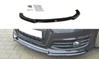 Maxton Design Front extension V.1 black gloss - Audi S3...