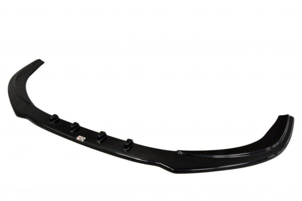 Maxton Design Front extension V.1 black gloss - Audi S8 D4 FL