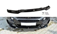 Maxton Design Front extension V.1 black gloss - BMW X6...