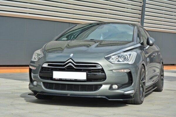 Maxton Design Frontansatz V.1 schwarz Hochglanz - Citroen DS5 Facelift, Pre-Facelift