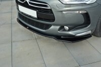 Maxton Design Front extension V.1 black gloss - Citroen DS5 Facelift, Pre-Facelift