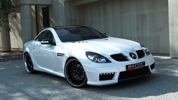 Maxton Design bumpergrill left + right - Mercedes SLK R171