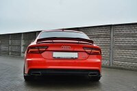 Maxton Design Spoiler Cap black gloss - Audi A7 S-Line...