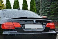 Maxton Design Spoiler Cap schwarz Hochglanz - BMW 3er E92 M Paket